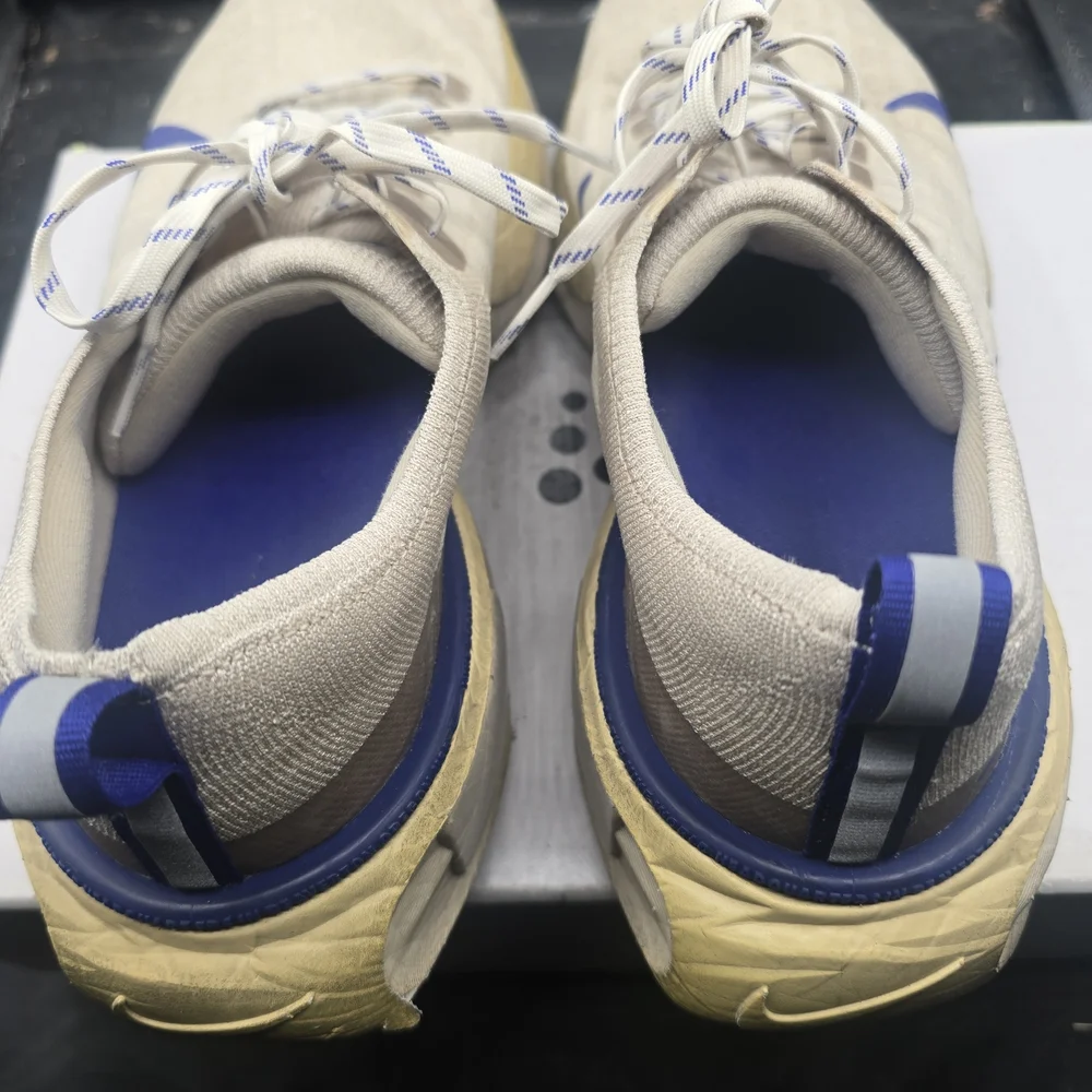 Nike Beige and Blue‎ Athletic Shoes